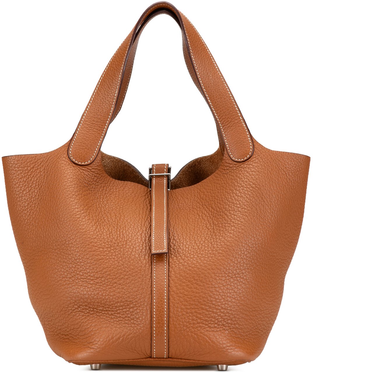 Hermès Clemence Picotin 22 Bruin