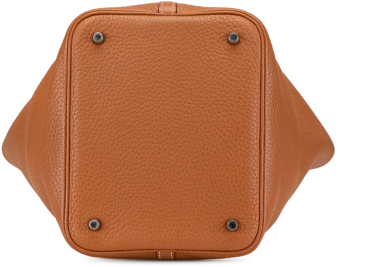 Hermès Clemence Picotin 22 Bruin