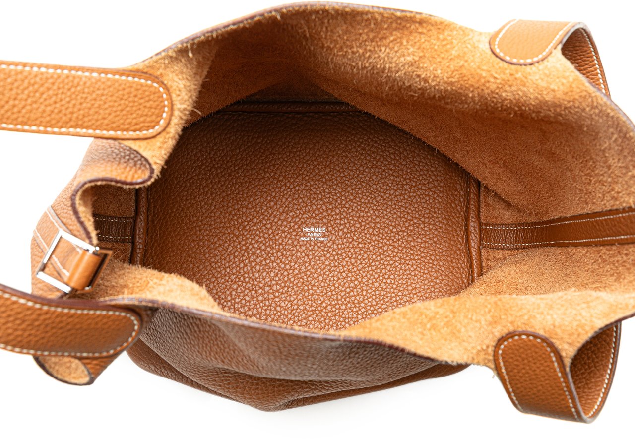 Hermès Clemence Picotin 22 Bruin