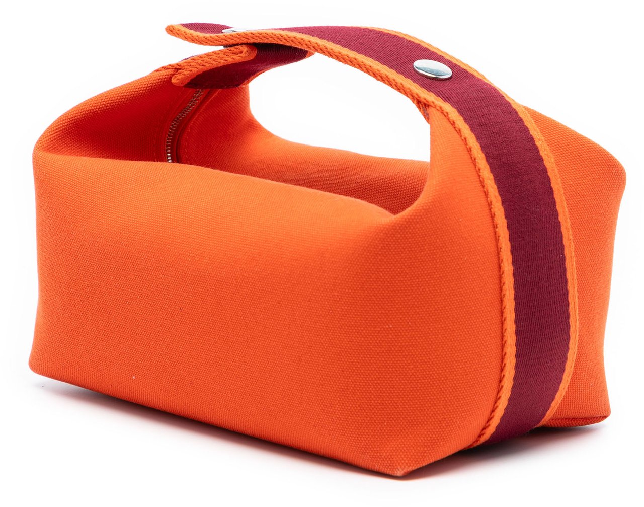 Hermès Small Toile Bride A Brac Case Oranje