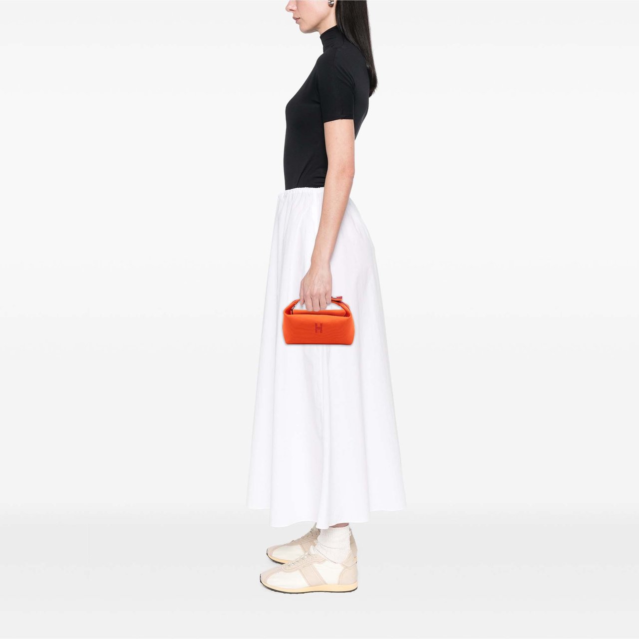 Hermès Small Toile Bride A Brac Case Oranje