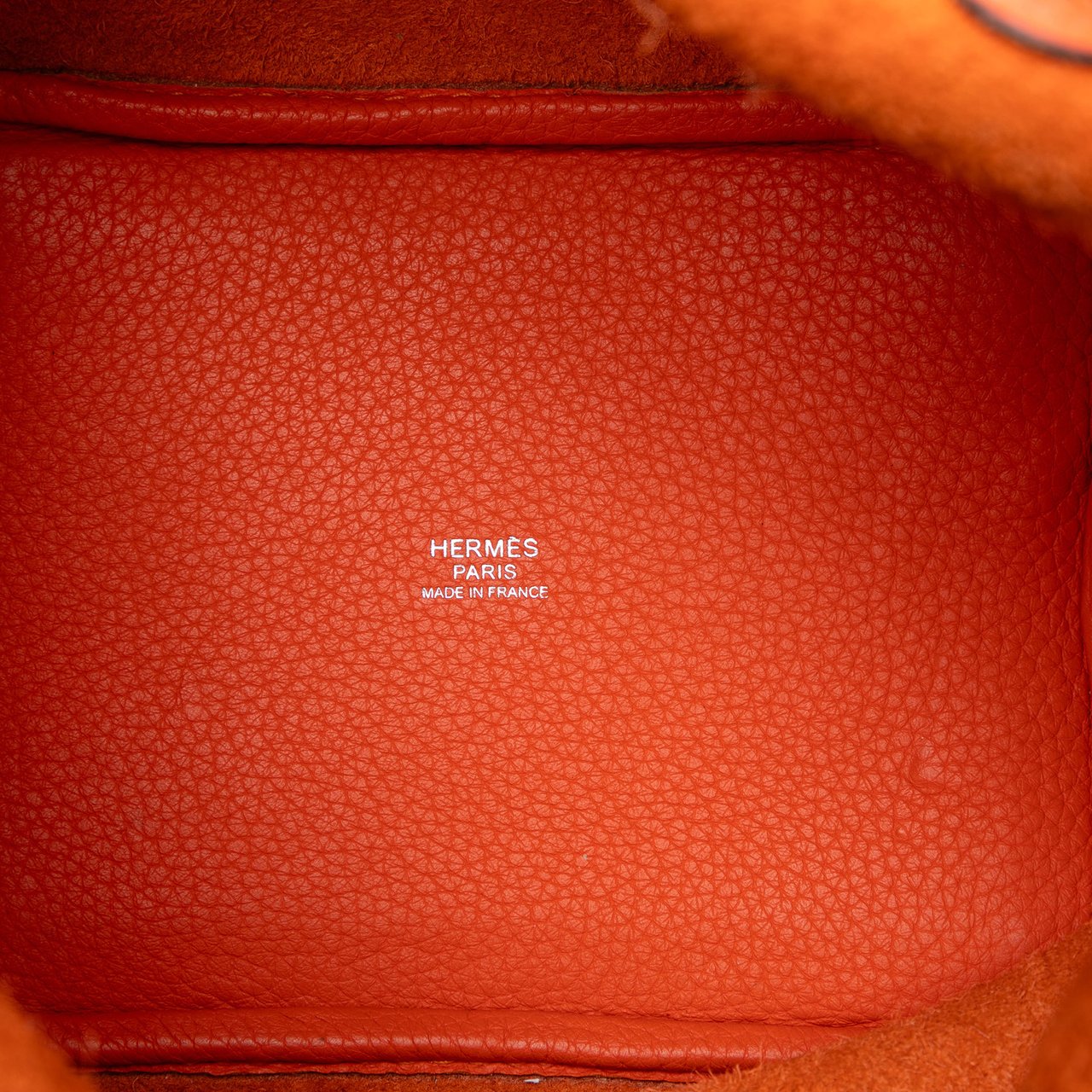 Hermès Clemence Picotin Lock 18 Oranje