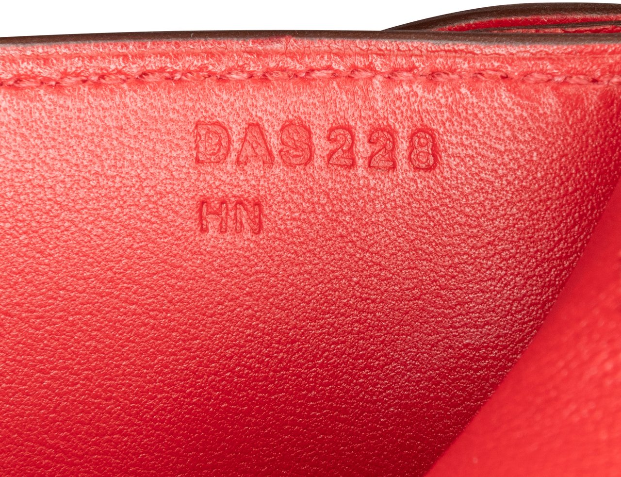 Hermès Mini Evercolor Constance 18 Rood
