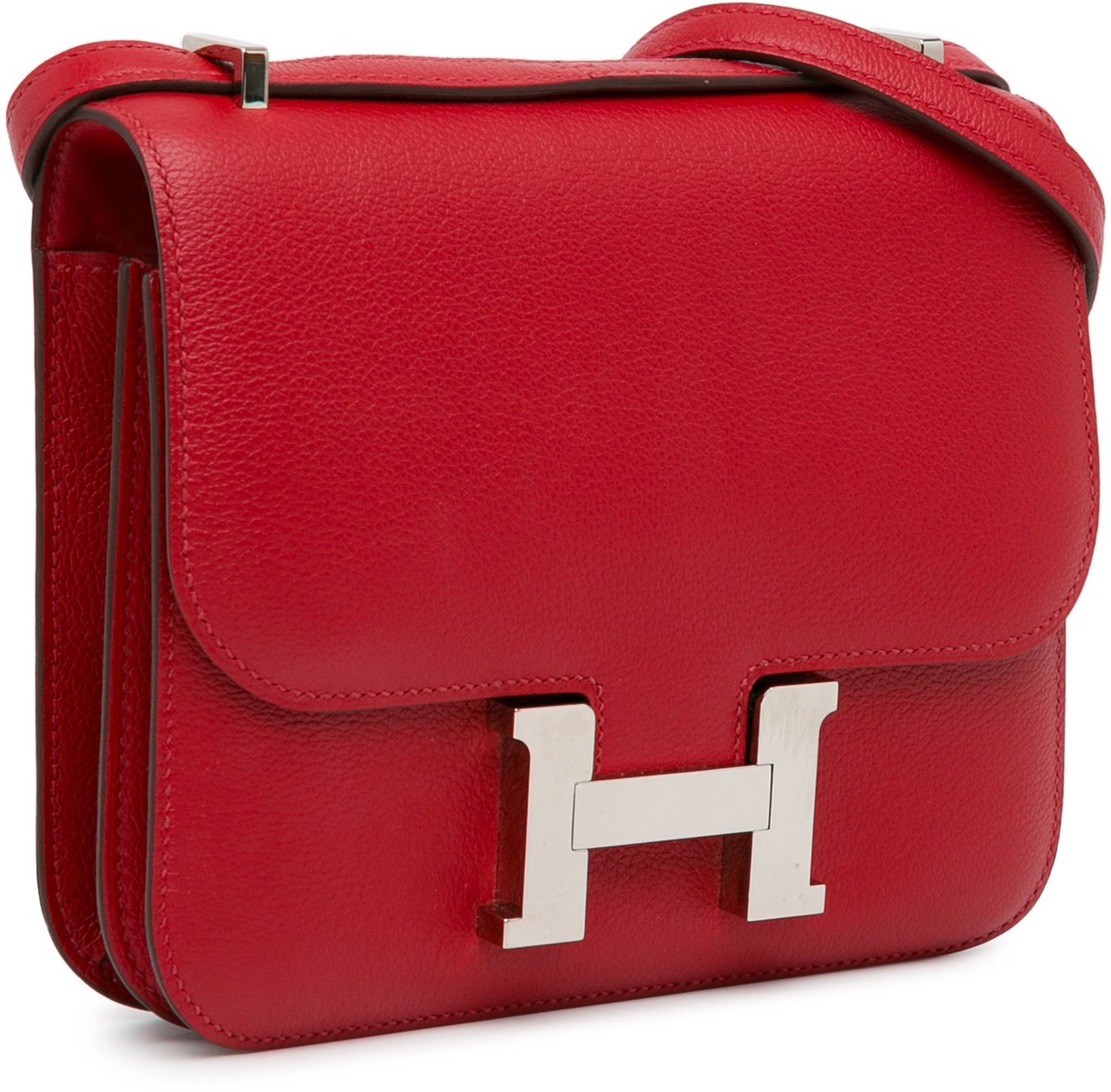 Hermès Mini Evercolor Constance 18 Rood