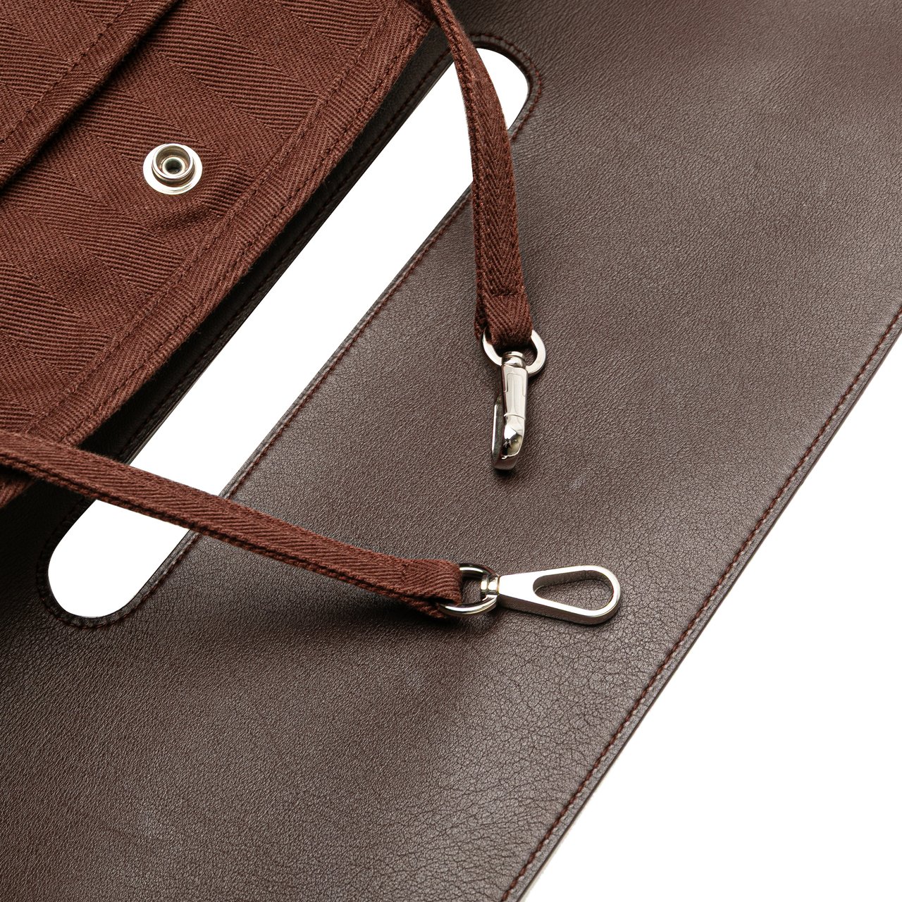 Hermès Toile and Swift Valparaiso MM Bruin