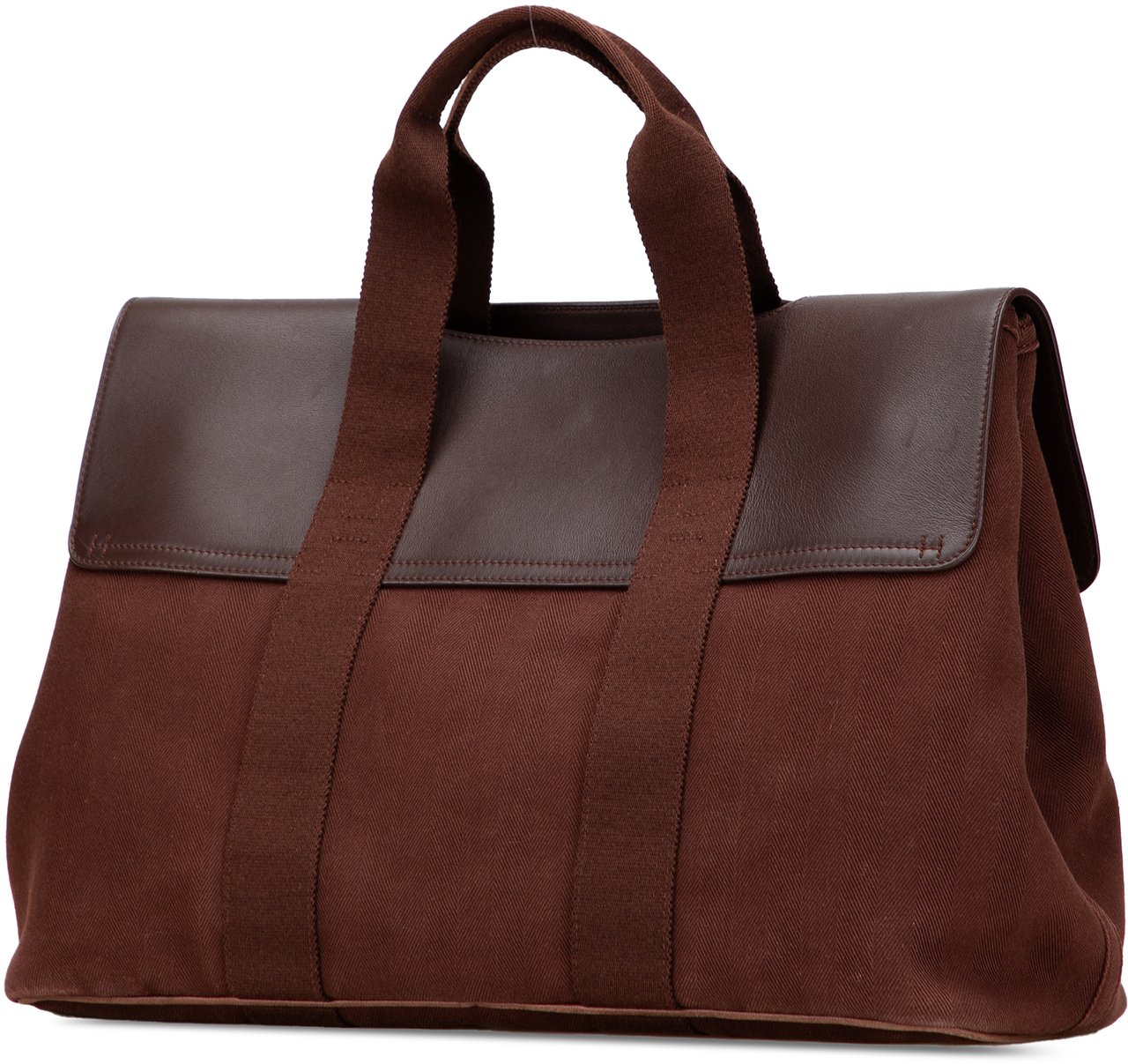Hermès Toile and Swift Valparaiso MM Bruin