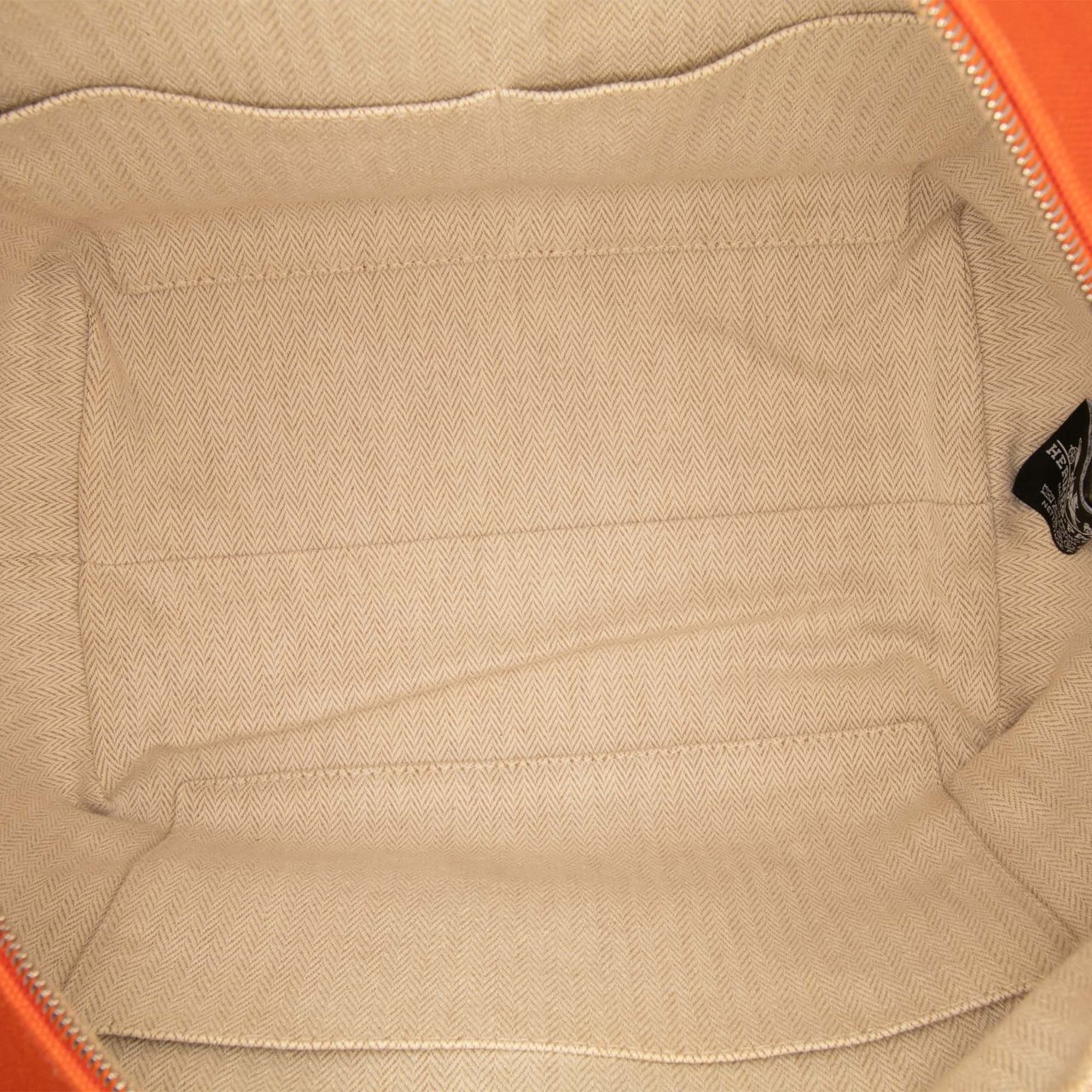 Hermès Large Canvas Bride A Brac Case Oranje