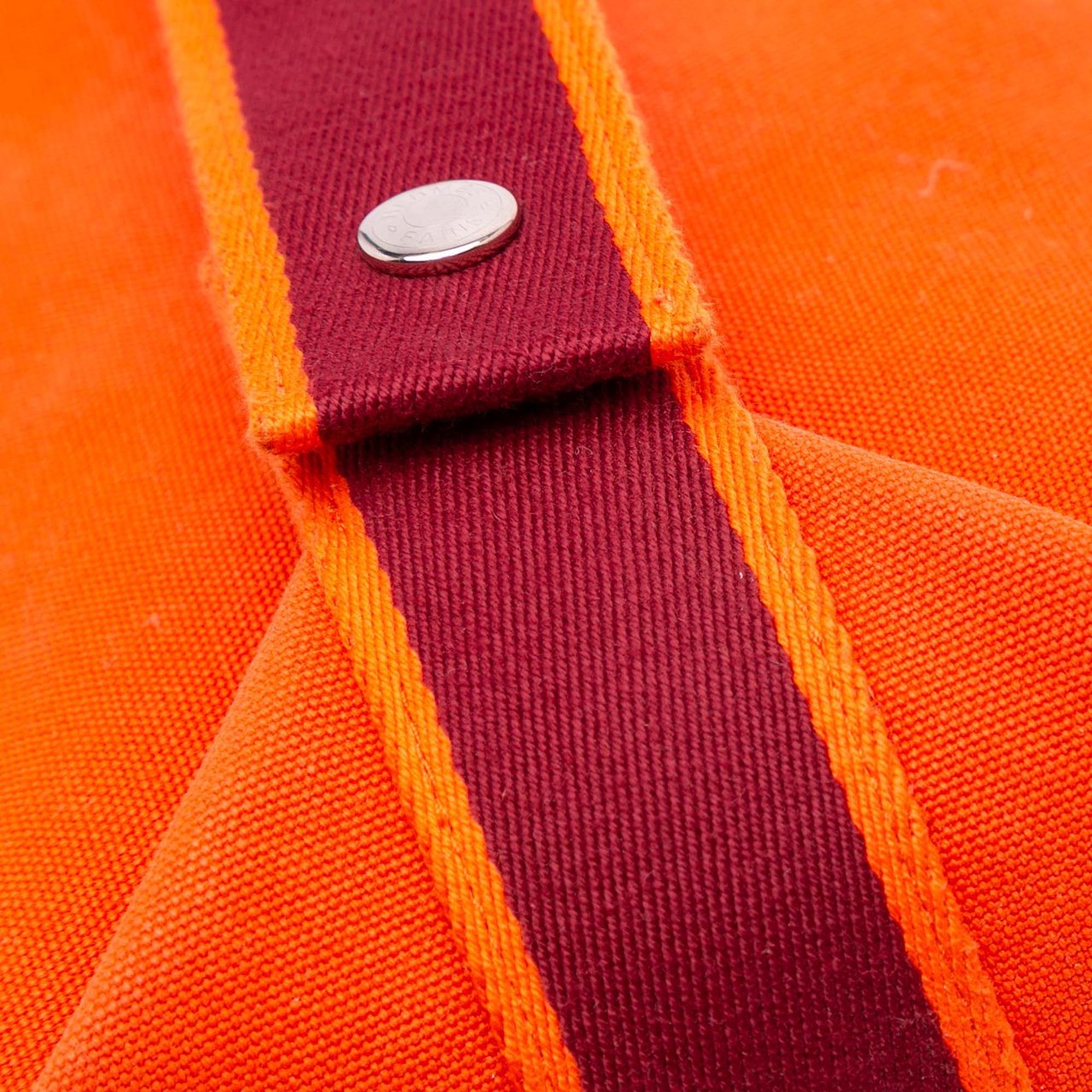 Hermès Large Canvas Bride A Brac Case Oranje