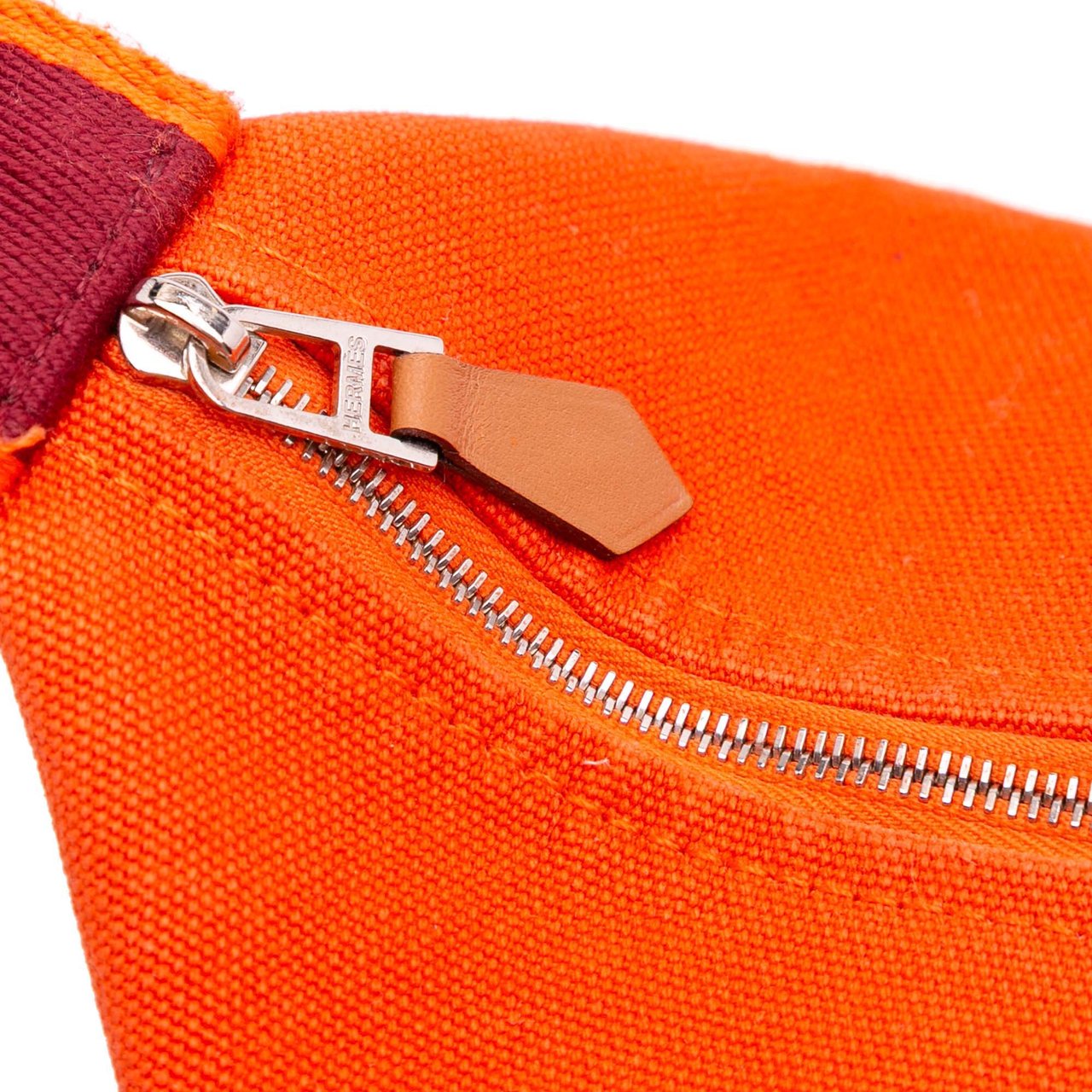Hermès Large Canvas Bride A Brac Case Oranje