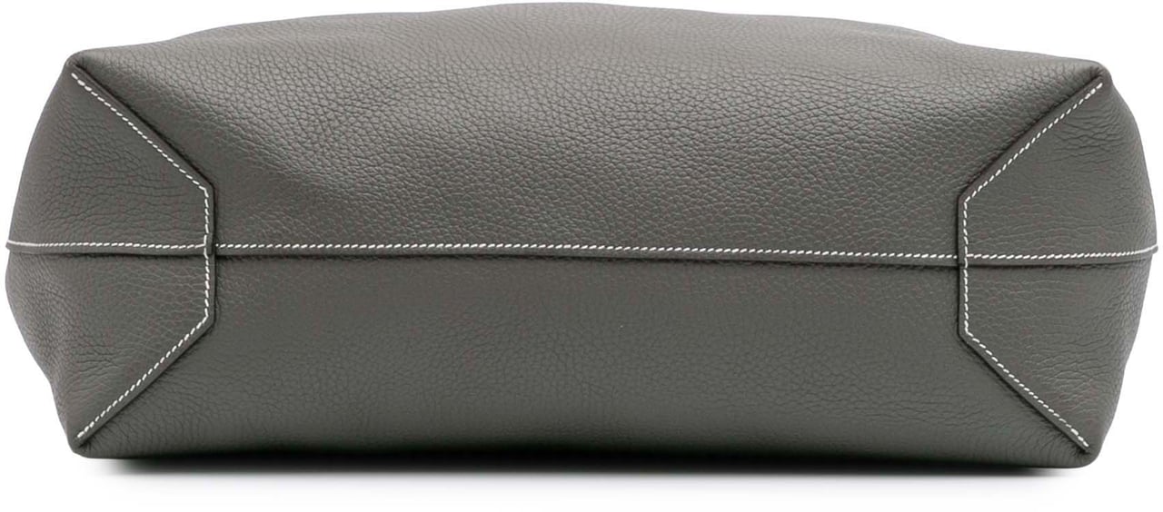 Hermès Taurillon Clemence Cabasellier 46 Grijs