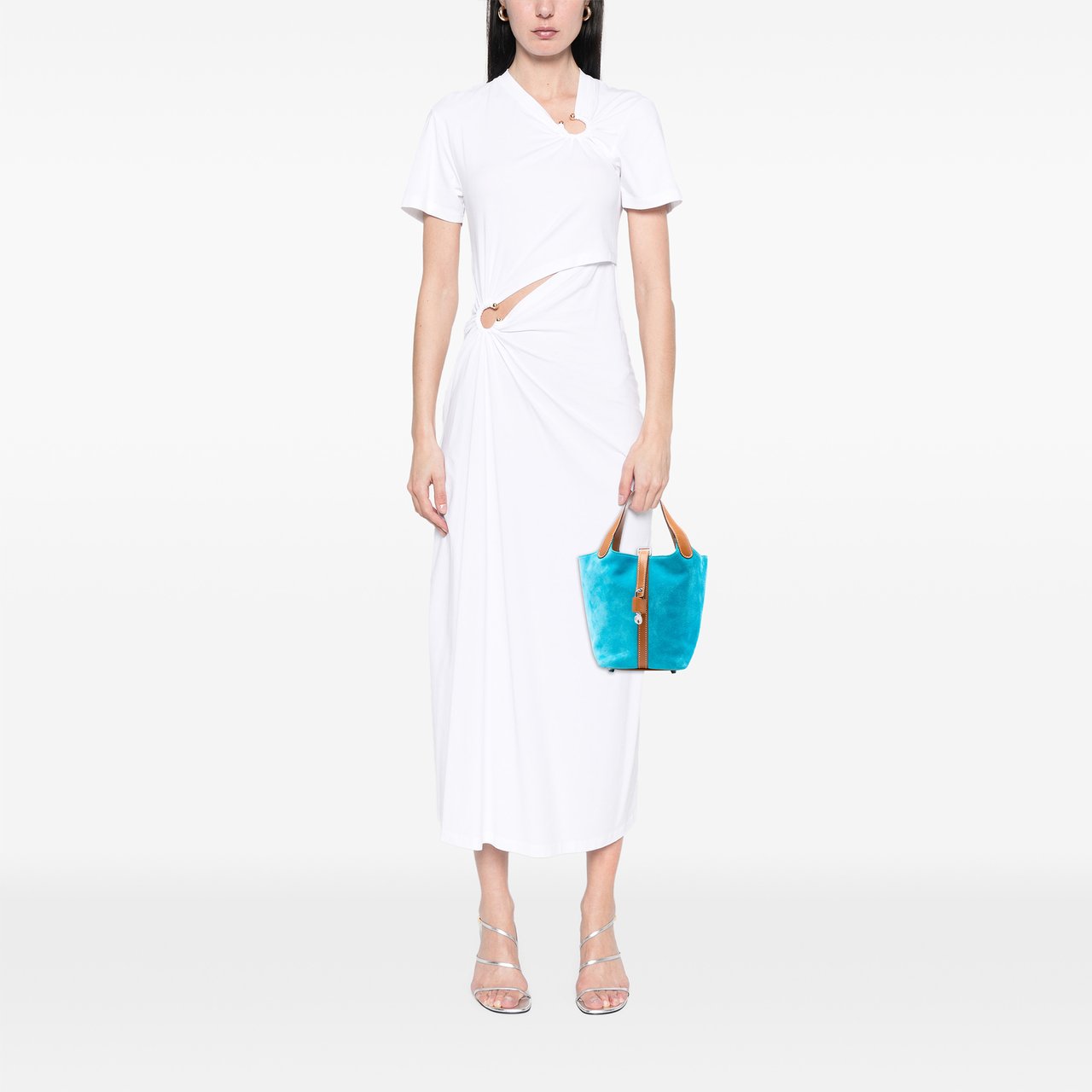 Hermès Doblis and Butler Picotin Lock 18 Blauw