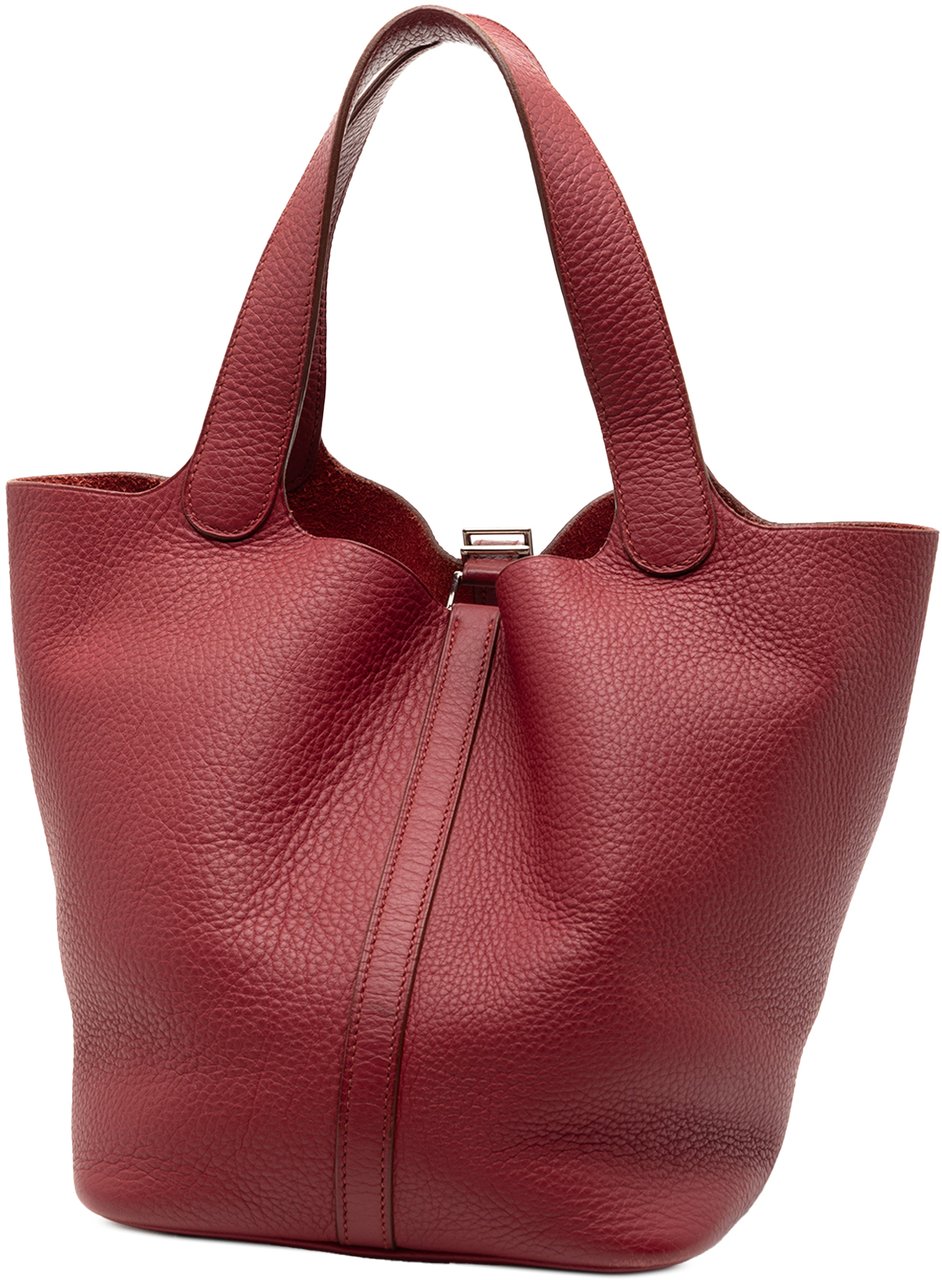 Hermès Clemence Picotin Lock 22 Rood