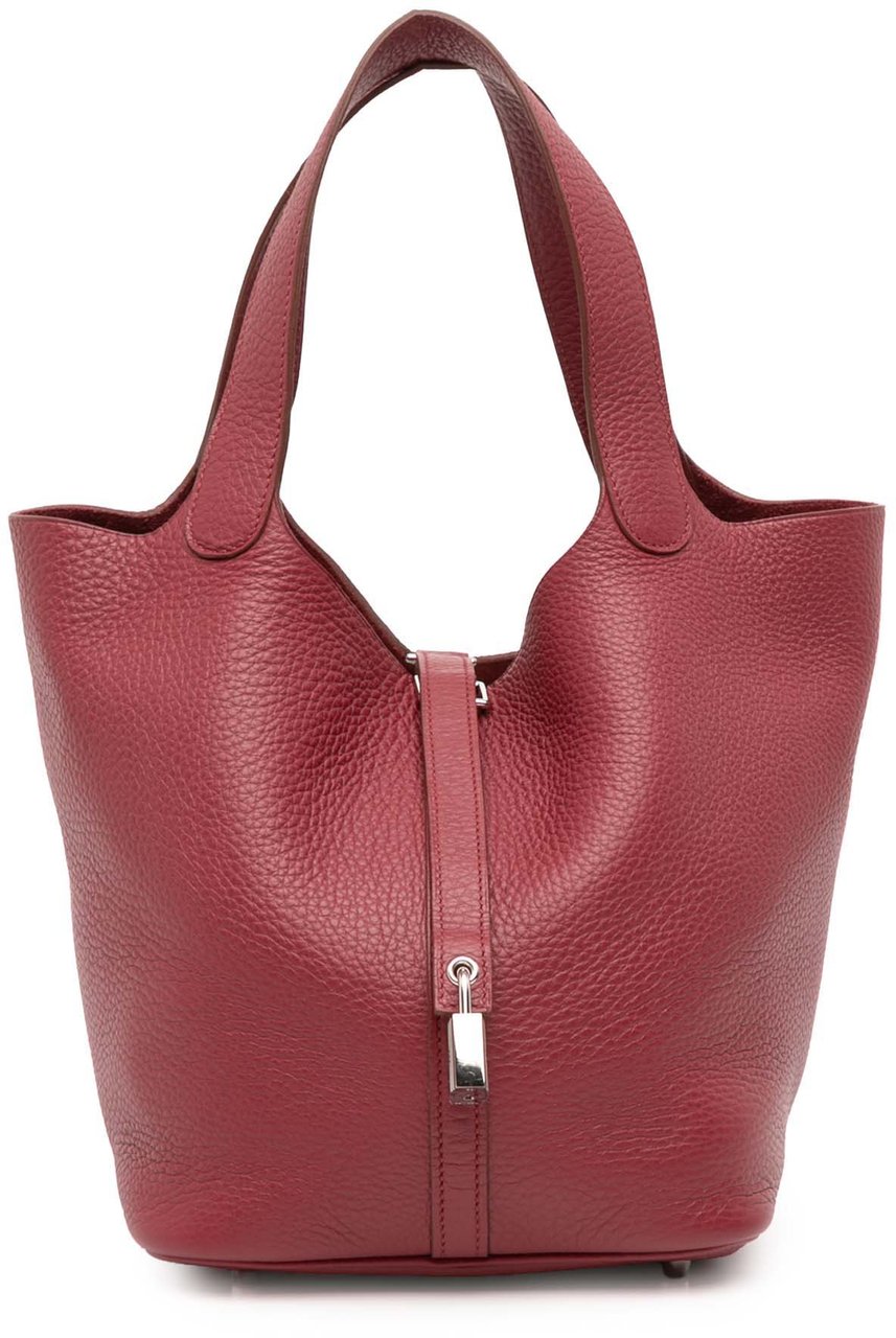 Hermès Clemence Picotin Lock 22 Rood