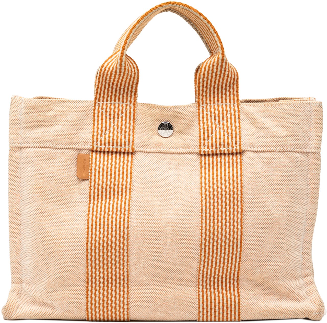 Hermès Canvas Fourre Tout PM Bruin