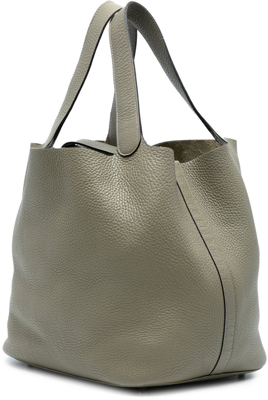 Hermès Clemence Picotin Lock 22 Grijs