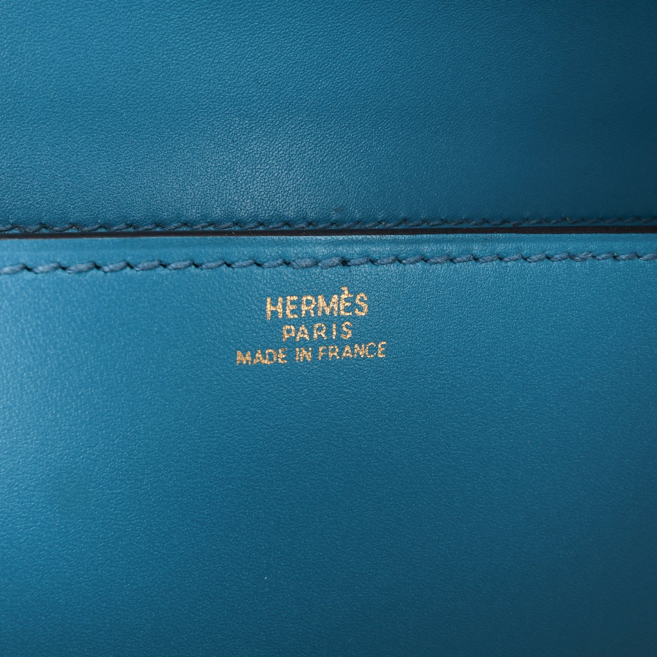 Hermès Tadelakt Medor Clutch 23 Blauw