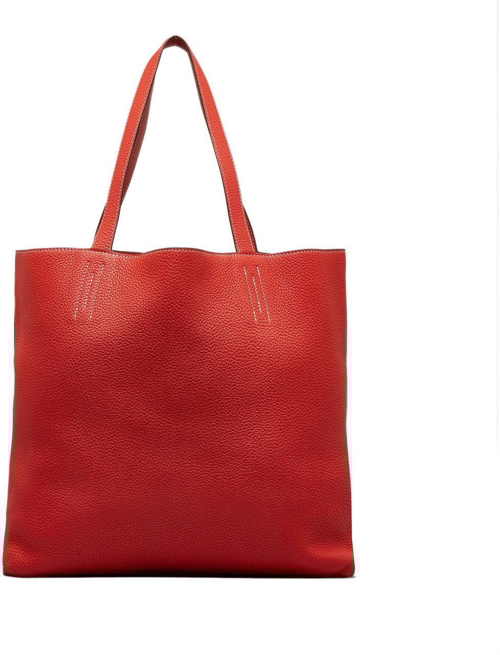 Hermès Clemence Double Sens 36 Rood