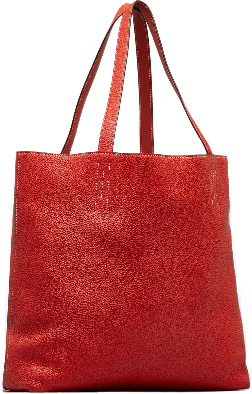 Hermès Clemence Double Sens 36 Rood
