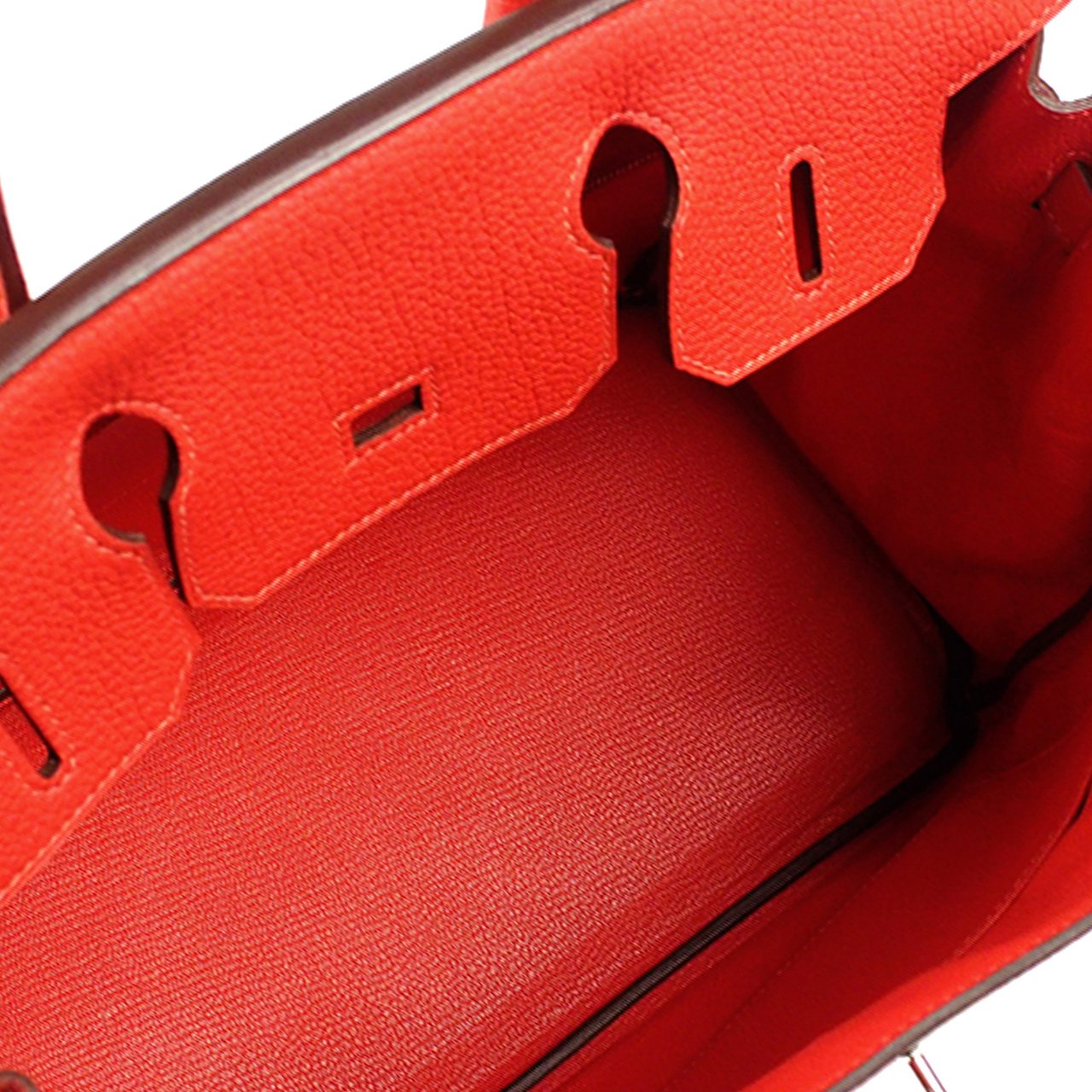 Hermès Togo Birkin Retourne 30 Rood