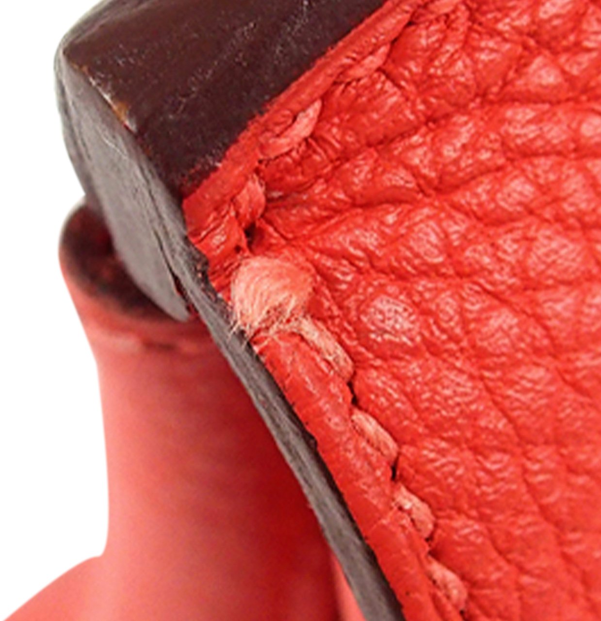 Hermès Togo Birkin Retourne 30 Rood