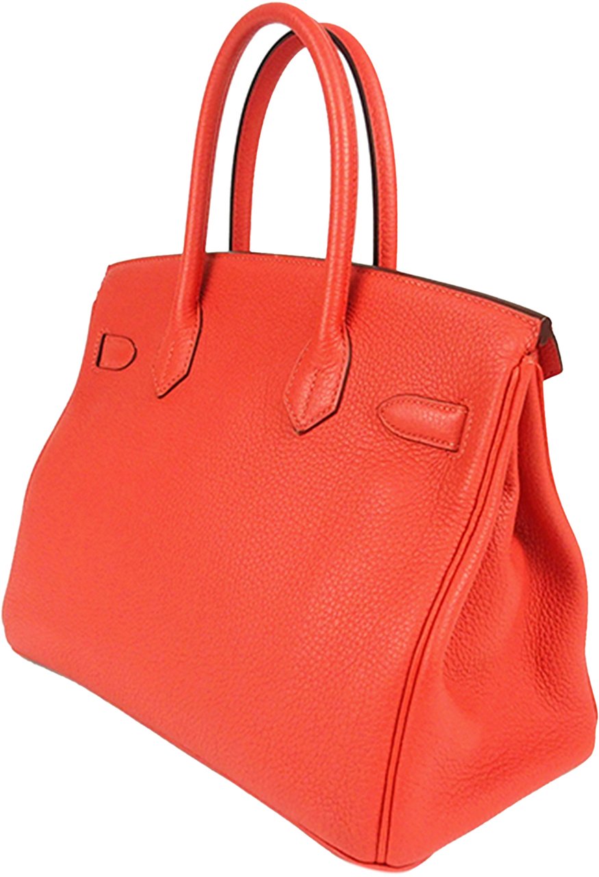 Hermès Togo Birkin Retourne 30 Rood
