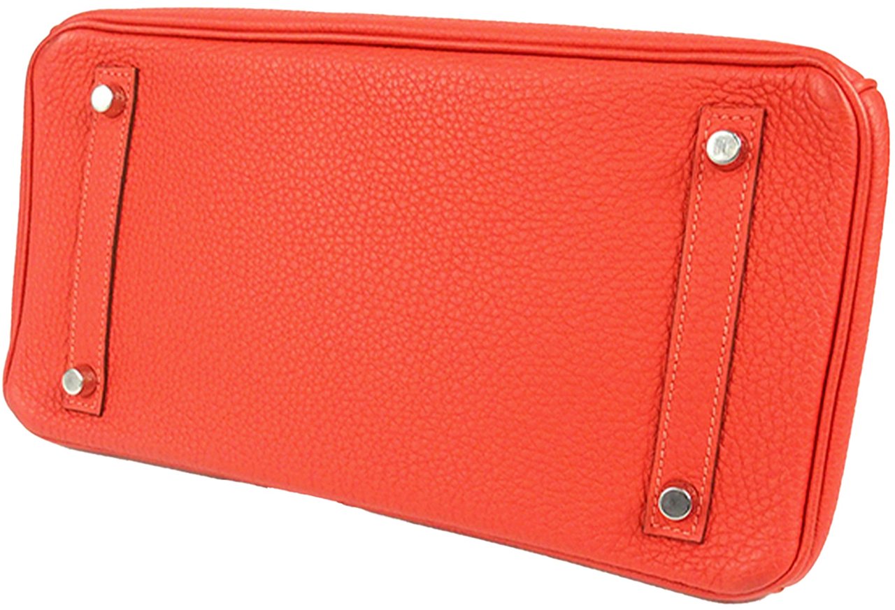 Hermès Togo Birkin Retourne 30 Rood