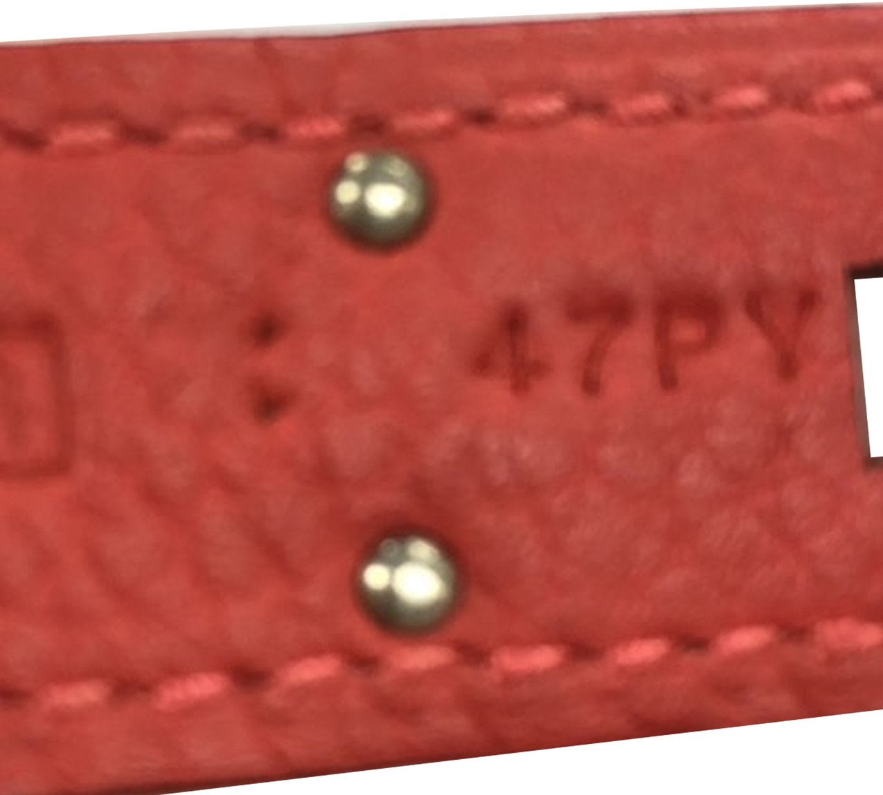 Hermès Togo Birkin Retourne 30 Rood