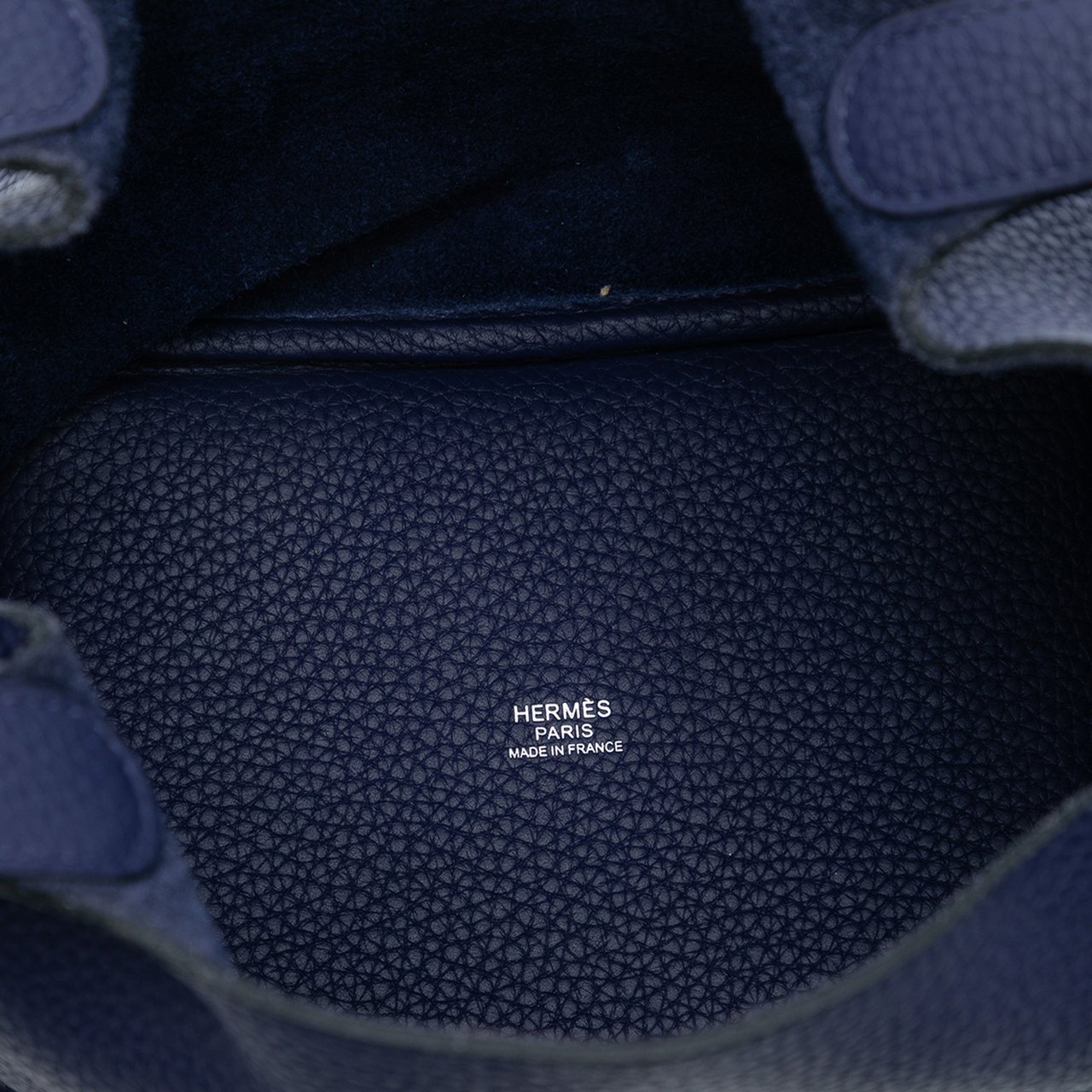 Hermès Clemence Picotin Lock 18 Blauw