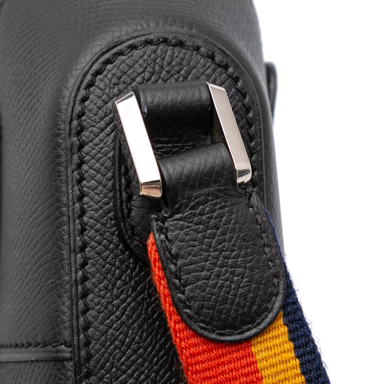 Hermès Epsom Octogone 23 Zwart