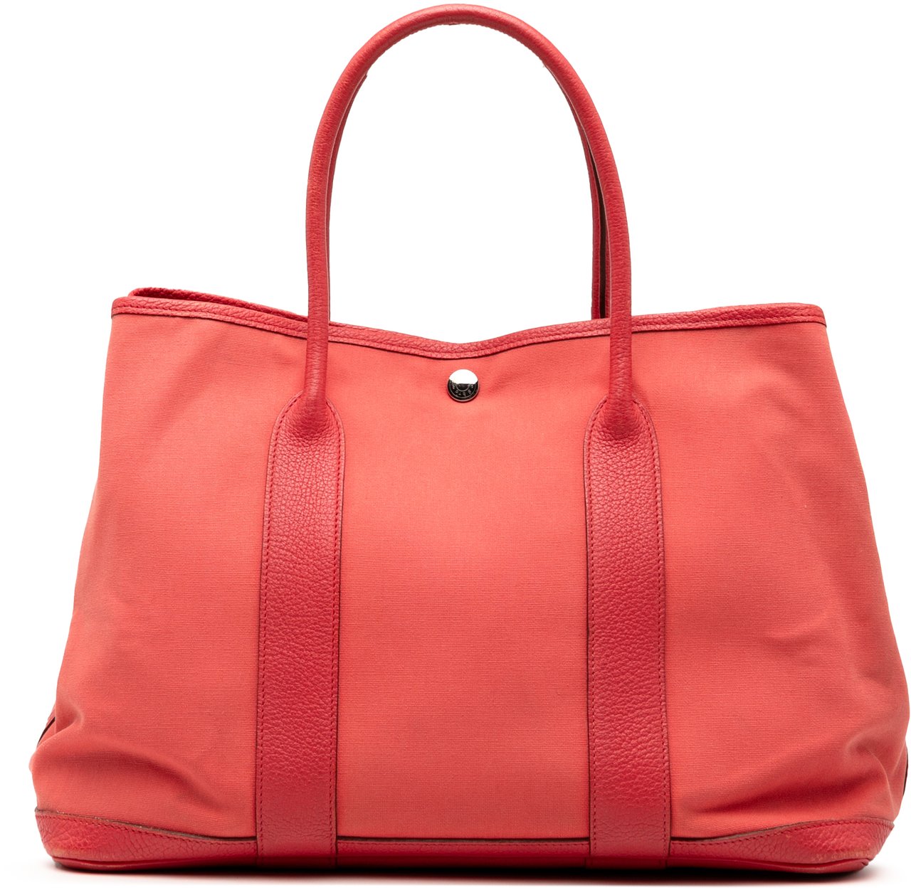 Hermès Toile and Negonda Garden Party 36 Roze