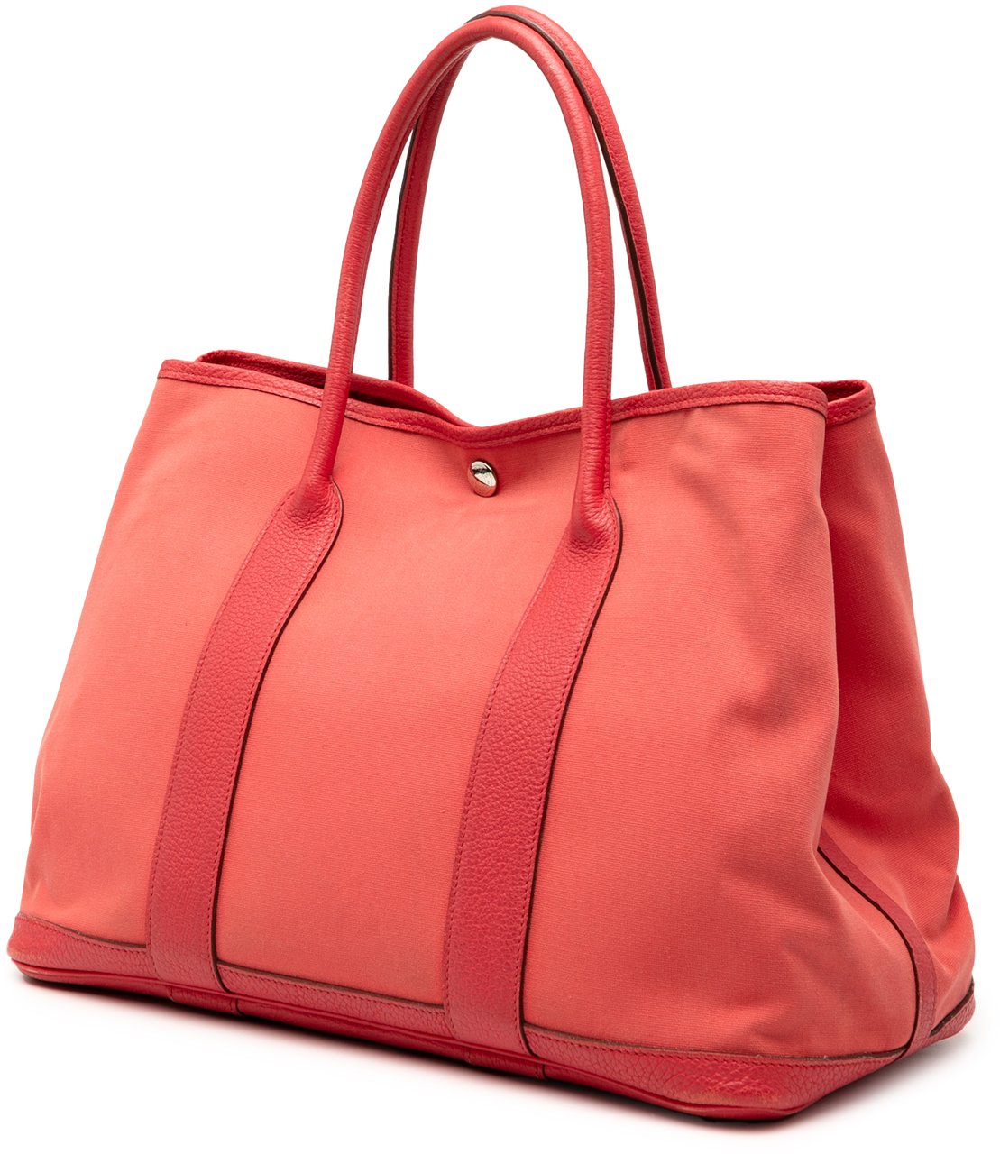 Hermès Toile and Negonda Garden Party 36 Roze