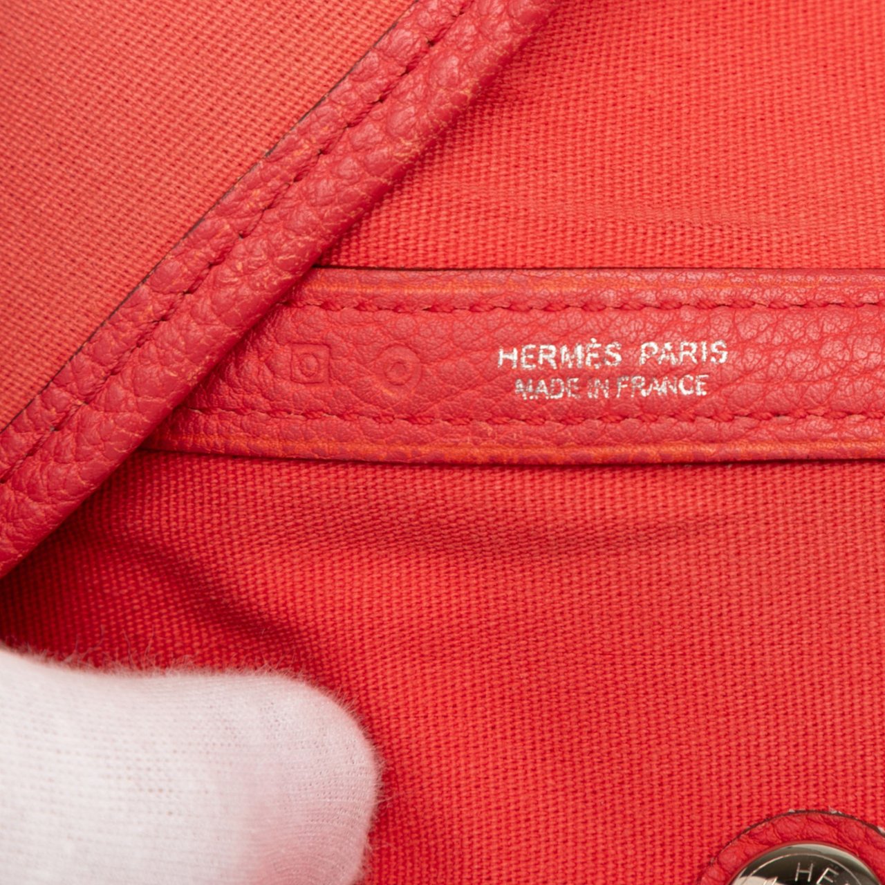 Hermès Toile and Negonda Garden Party 36 Roze