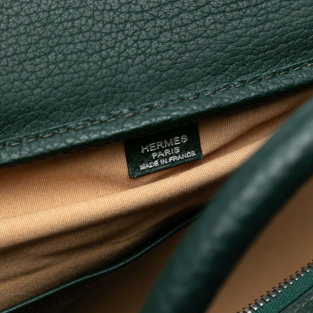 Hermès Epsom Sac En Vie 50 Groen