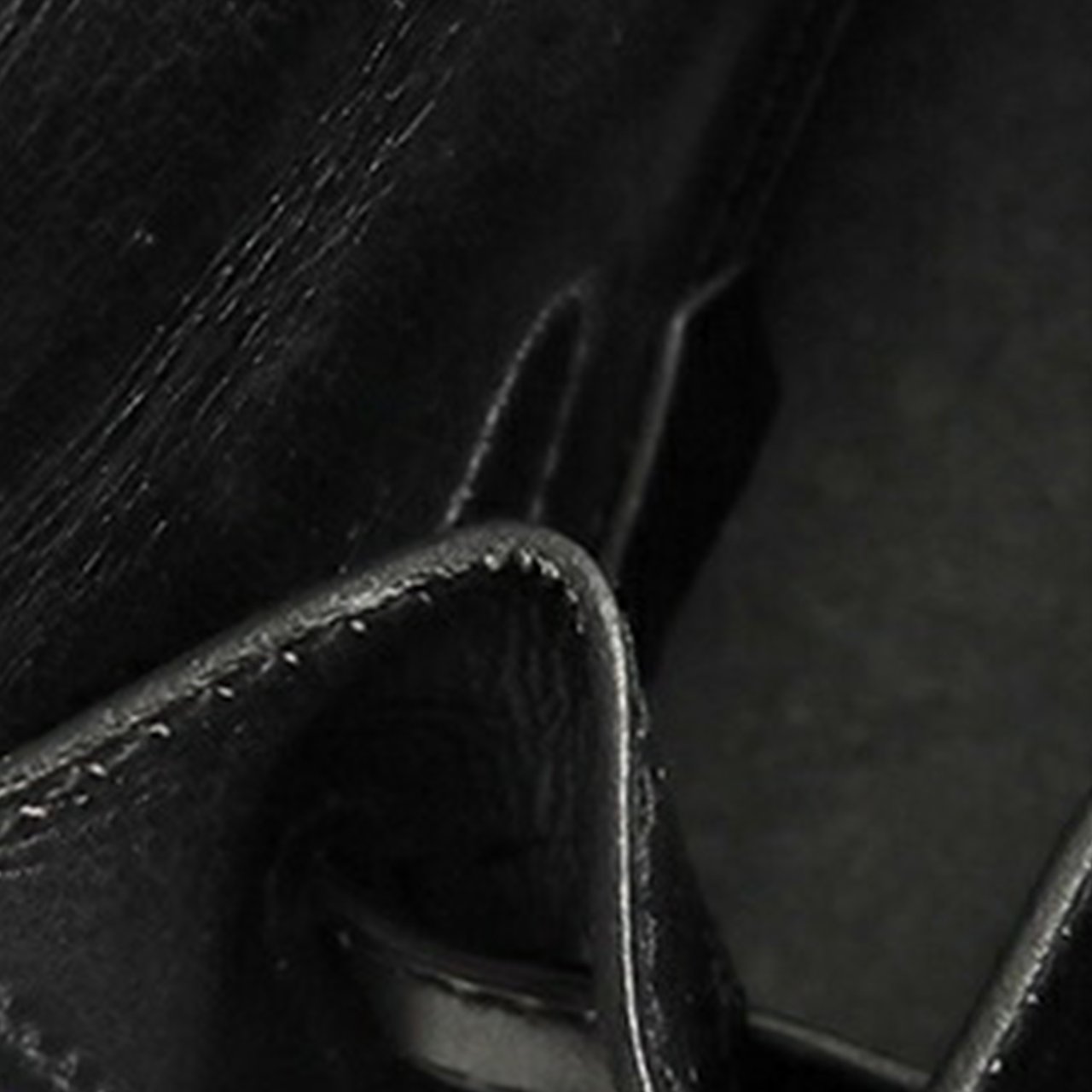 Hermès Box Calf Kelly Sellier 32 Zwart