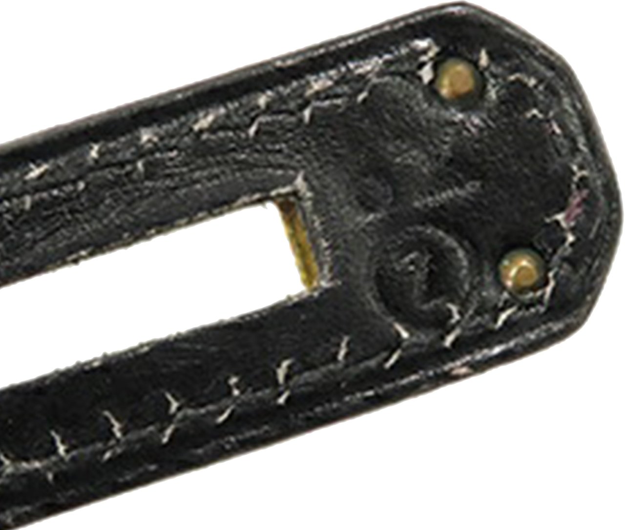 Hermès Box Calf Kelly Sellier 32 Zwart