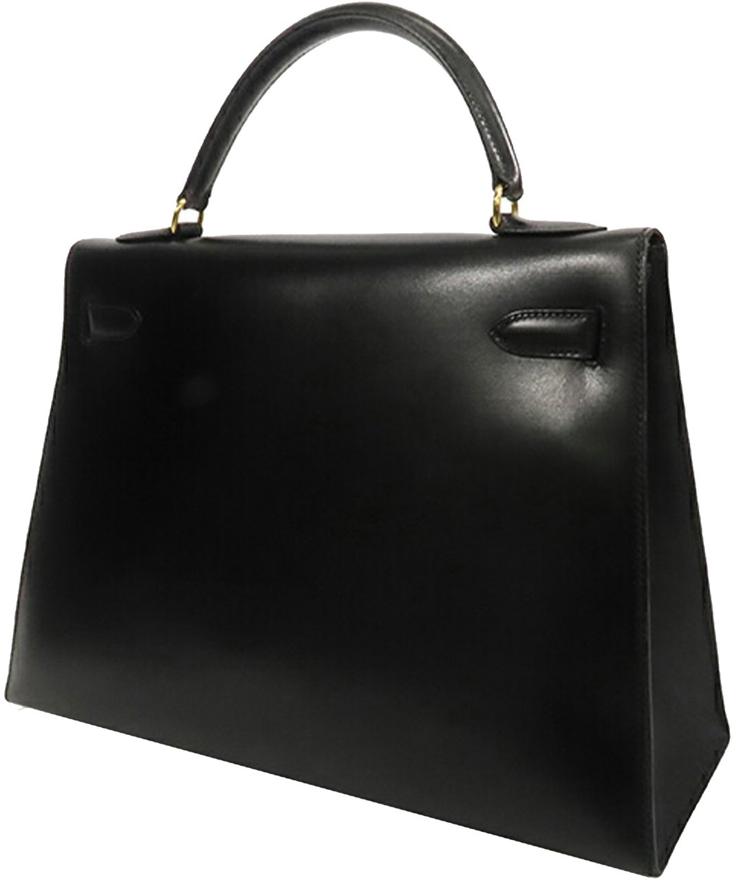 Hermès Box Calf Kelly Sellier 32 Zwart