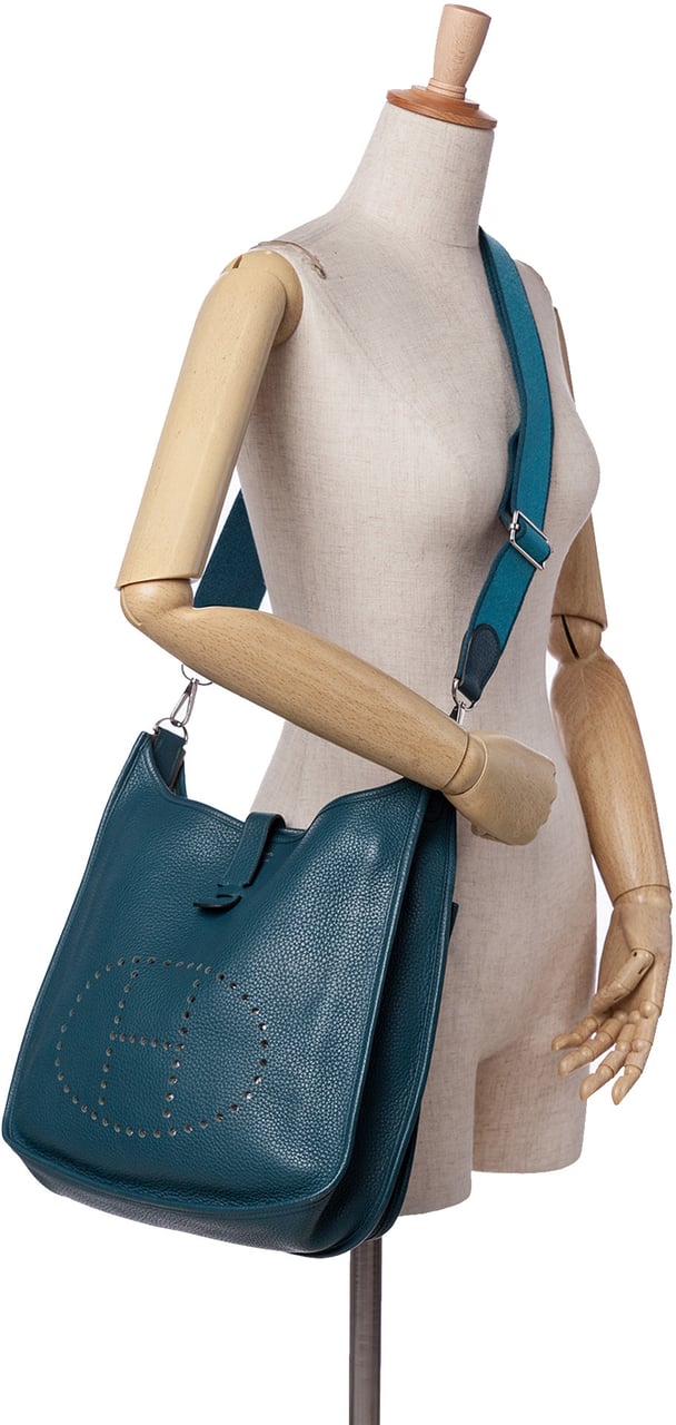 Hermès Clemence Evelyne III 29 Blauw