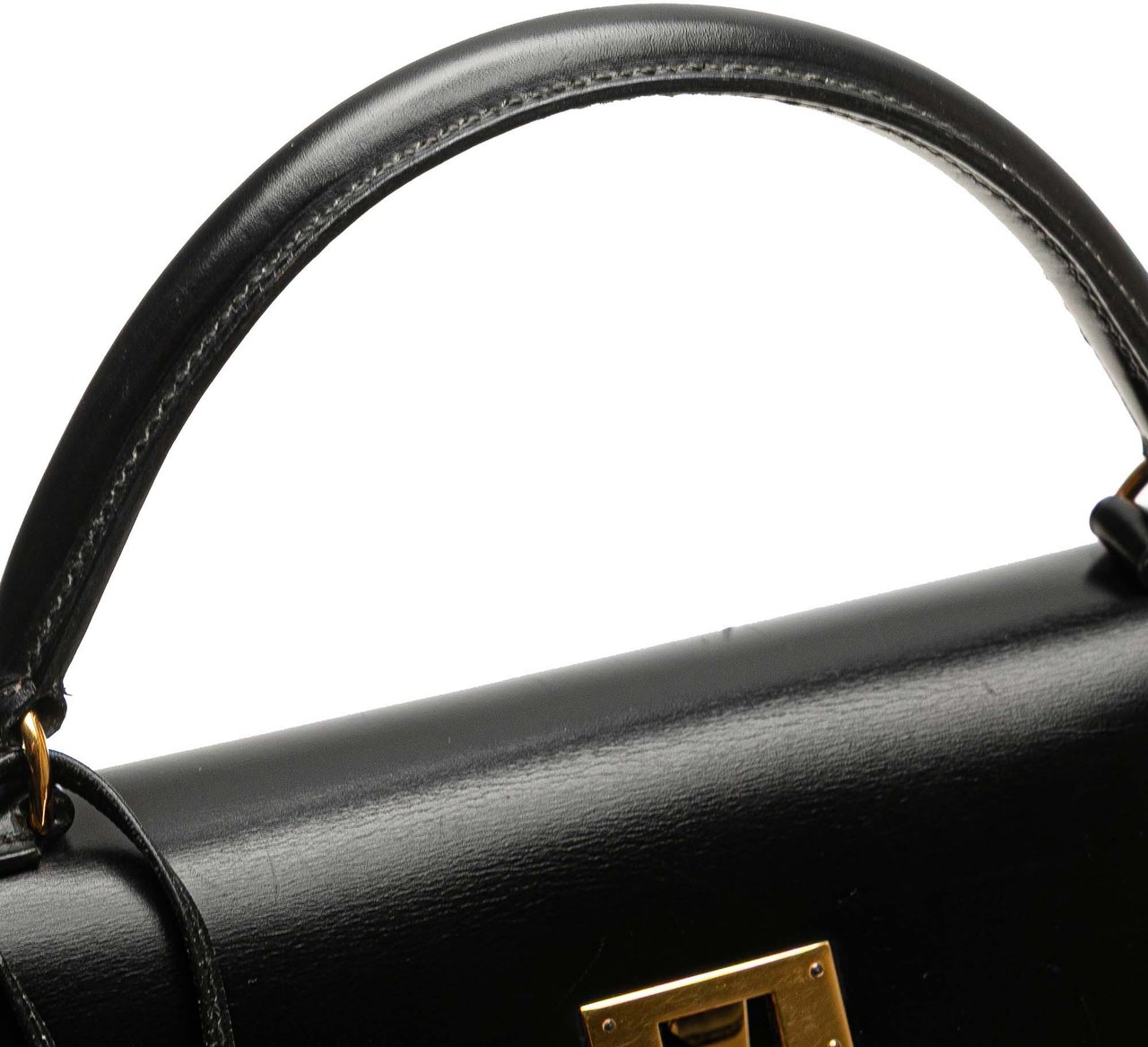 Hermès Box Calf Kelly Sellier 32 Zwart
