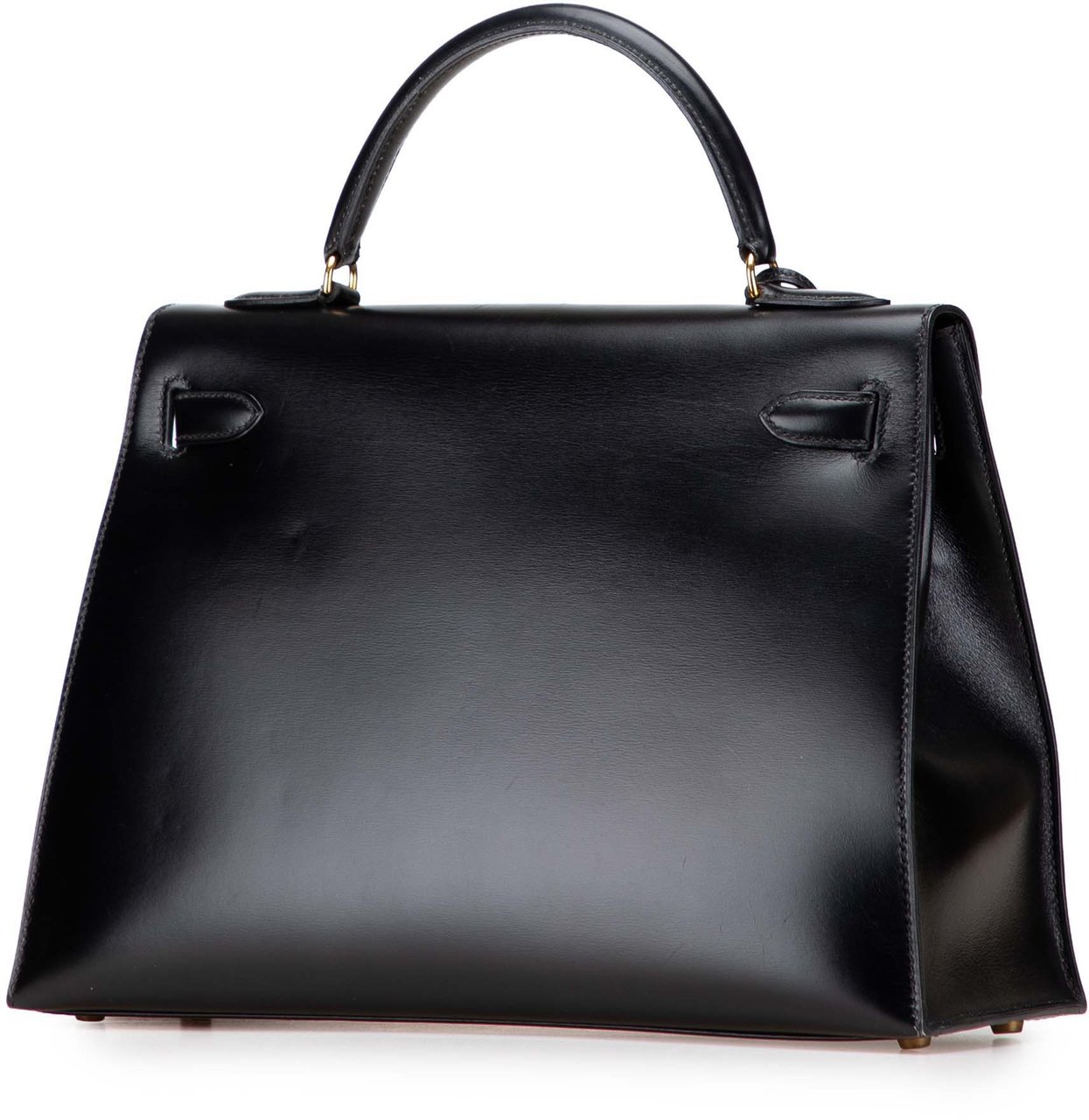 Hermès Box Calf Kelly Sellier 32 Zwart