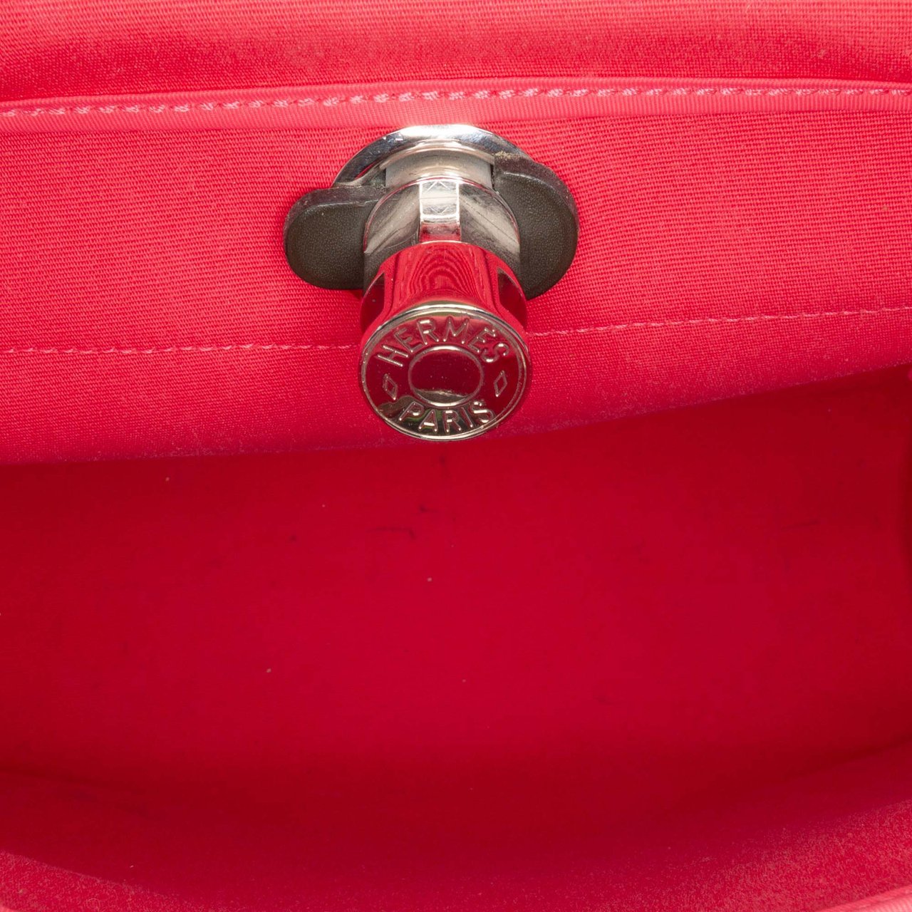 Hermès Toile Herbag Zip 31 Roze