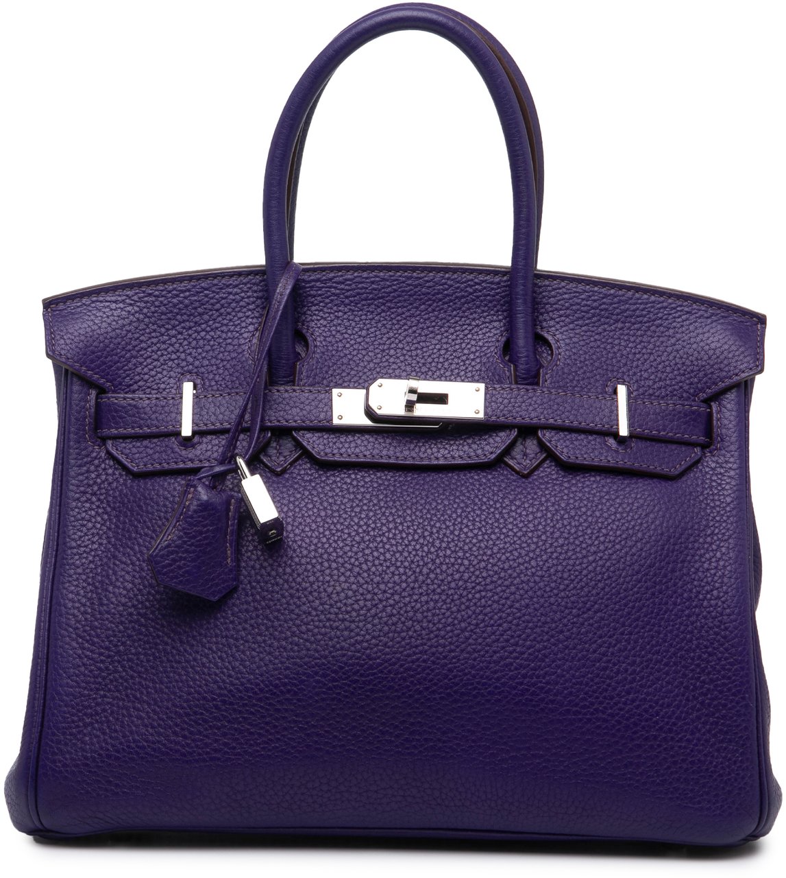 Hermès Clemence Birkin 30 Paars