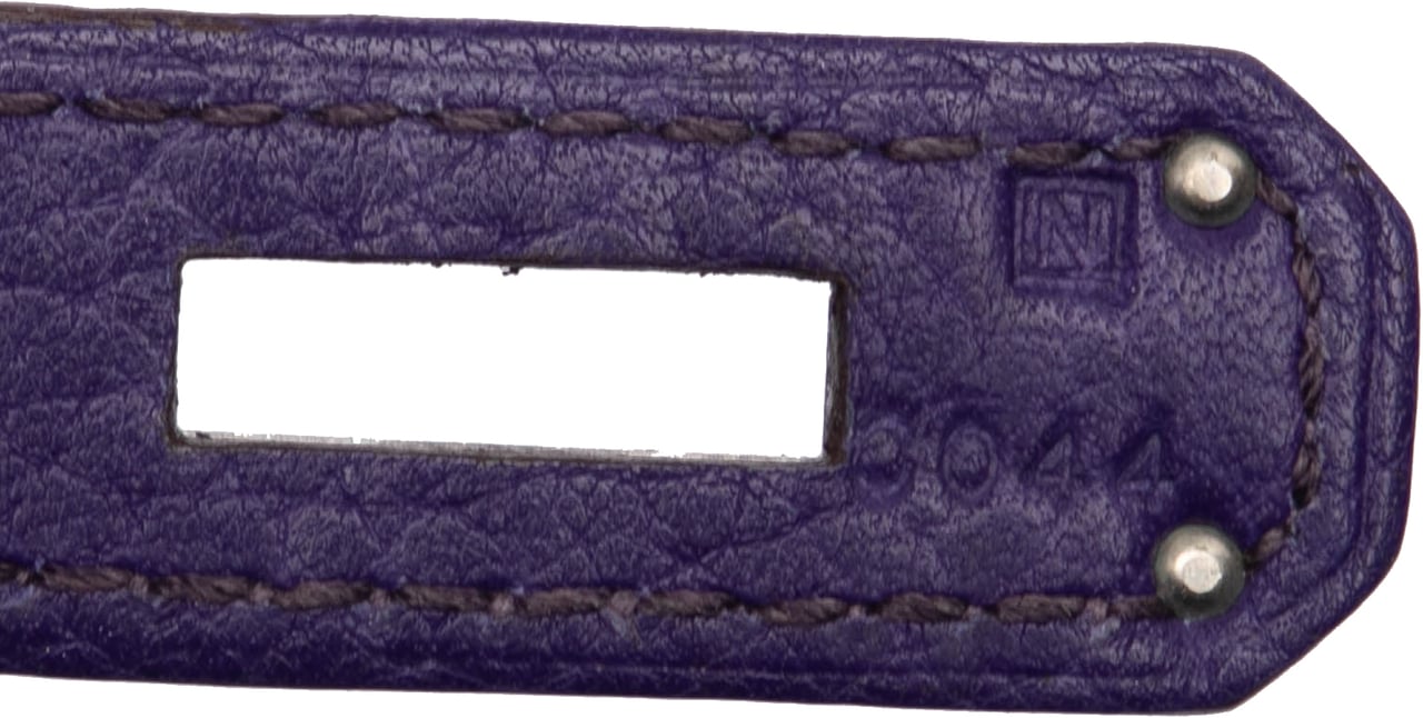 Hermès Clemence Birkin 30 Paars