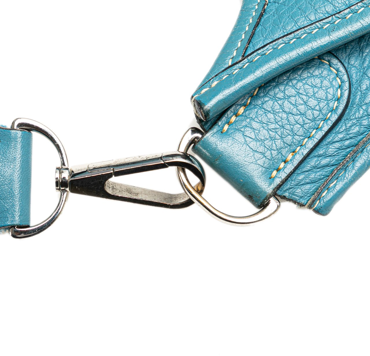 Hermès Clemence Evelyne II GM Blauw