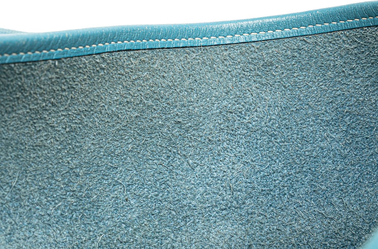 Hermès Clemence Evelyne II GM Blauw