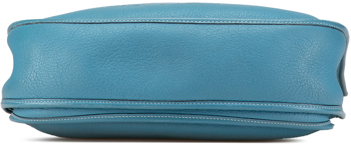 Hermès Clemence Evelyne II GM Blauw