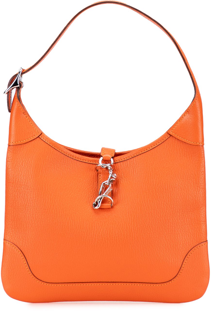 Hermès Clemence Trim Duo 24 Oranje