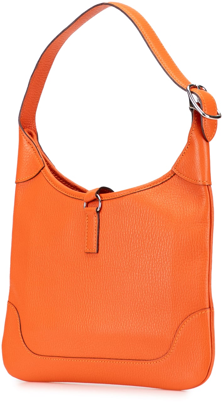 Hermès Clemence Trim Duo 24 Oranje