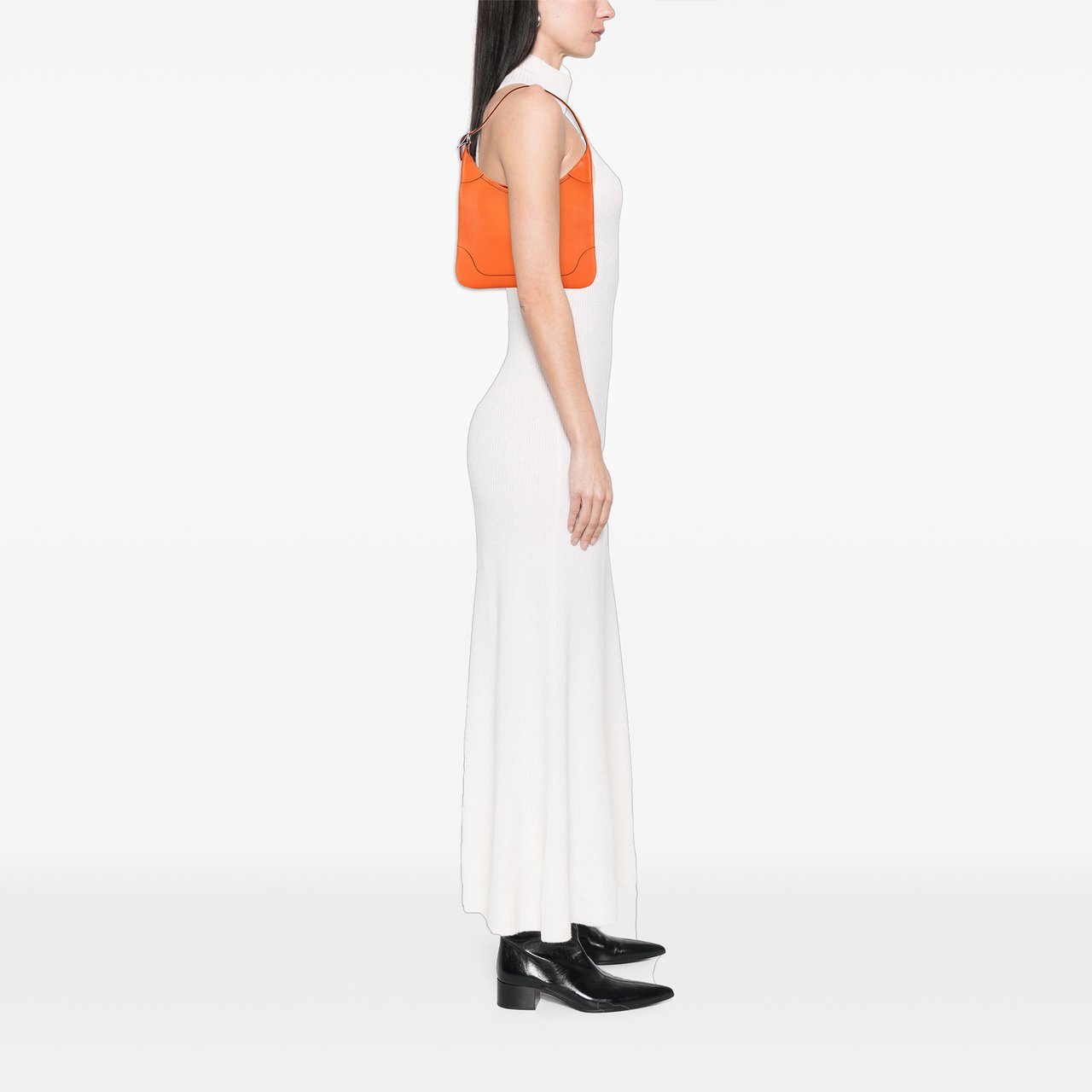 Hermès Clemence Trim Duo 24 Oranje