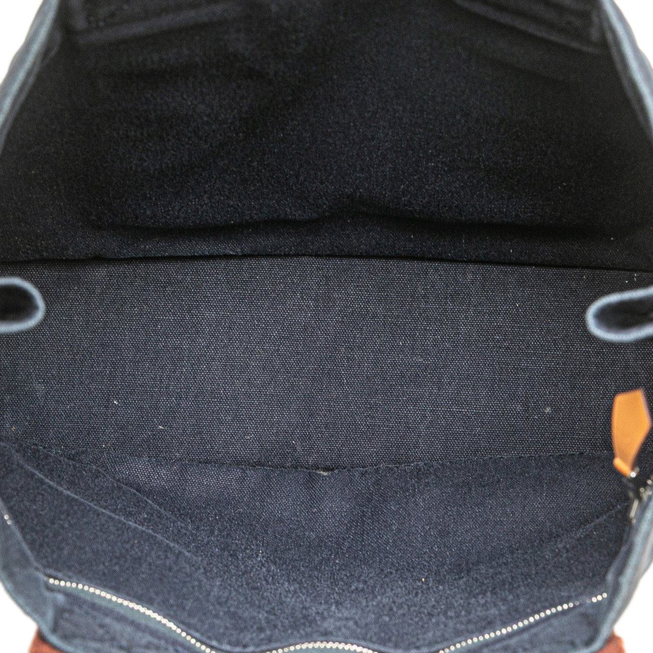 Hermès Canvas Fourre Tout PM Blauw