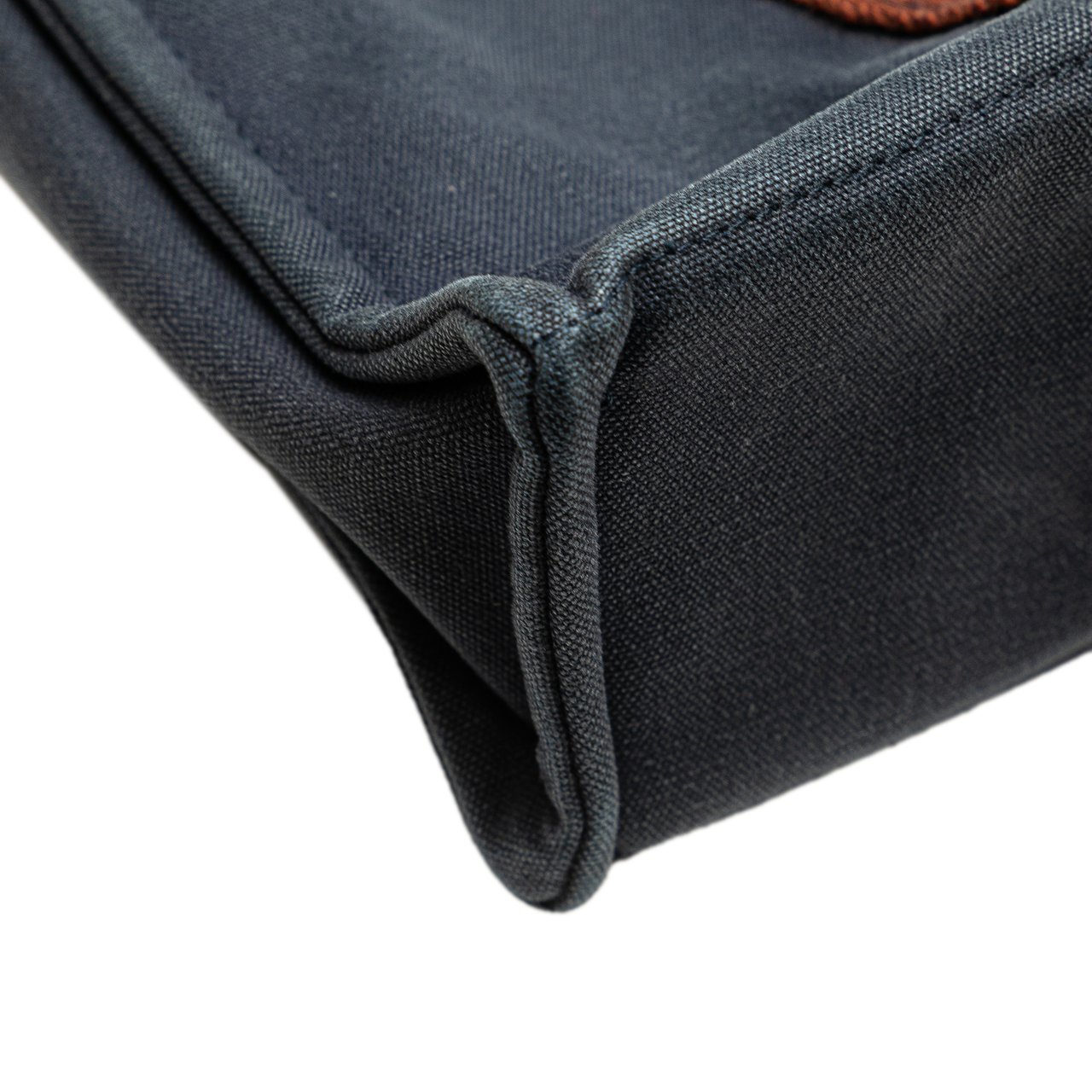 Hermès Canvas Fourre Tout PM Blauw